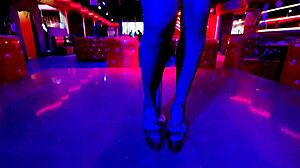 Tying and penetrating the fit Latina in bedroom