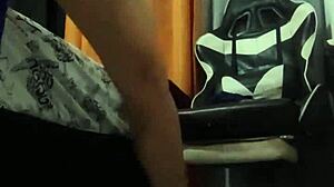 Alone with My Mature Latina Stepaunt at Home