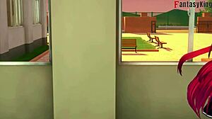 Selena Lust And Elijah Woodz In A Quickie Oral Session