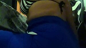 Alone with My Mature Latina Stepaunt at Home