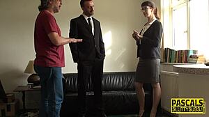 Amateur Submissive Receives Firm Spanking In High Definition BDSM Scene