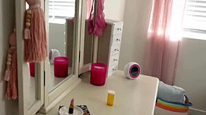 Scarlett Hampton Rides Big Cock in Cowgirl Position