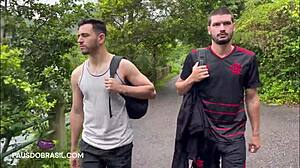 Watch Lucao and Henry fuck hard on the trail?