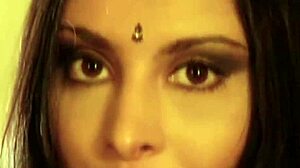 that bollywood brunette is dancing nude and teasing in an erotic experience