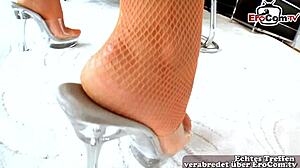 Blonde European Milf Anal