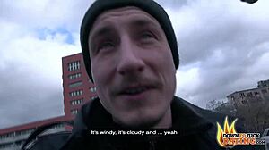 Tattooed Brunette Babe Mareen Deluxe Engages in Outdoor Sex and Swallows