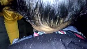 Brazilian Babe Blowjobs Big Black Monster Cock Deepthroat In City