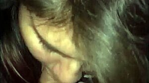 wow, that fat bbw mexican babe gives an amazing blowjob on that monster cock