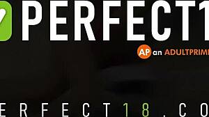 Watch this chubby 18yo climax hard on the couch for Perfect18