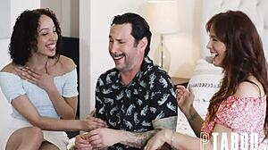 Lonely tommy pistol gets comforted by syren de mer and alexis tae