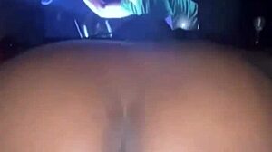 big booty ebony lets condom off