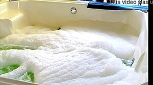 fun and sex in jacuzzi with monster cock jerk off instructions