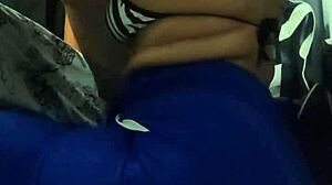 Alone with My Mature Latina Stepaunt at Home