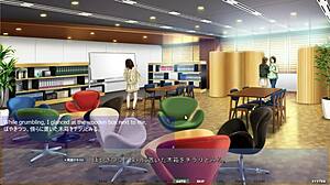 akumeru family asaka route office scenes