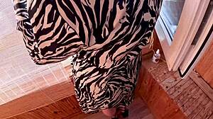 Huge tits babe blows stranger at party