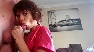 Early morning blowjob and handjob