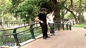 the couple enjoys a private home visit