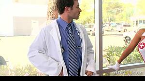 Pay this busty nurse madison ivy for rough doggystyle?