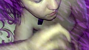 Russian Amateur Delivers Steamy Homemade Blowjob in Close Detail.