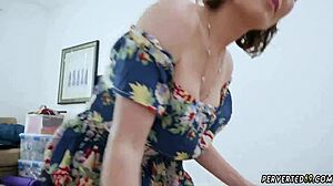 Krissy Lynn, Sinful Stepmother, Grinds Mature Pussy on Milf! Watch This Taboo!