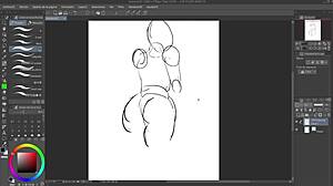 Speedpaint Of Kat From Gravity Rush Flashing