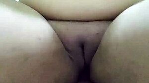 Latina amateur gets creampied by big black cock, sharing her interracial experience on social media