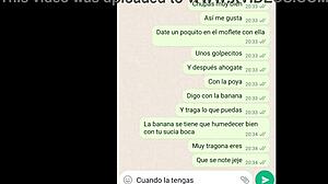 Latina Girlfriend Chats with Friend on Phone Part 3