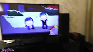 gamer girl quits for creampie?