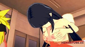 naruto hentai naruto x hinata handjob boobjob fuck cum inside 3d porn