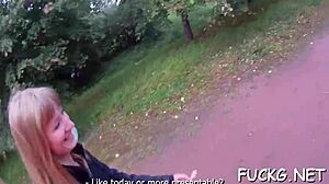 Barely legal teen picked up and nailed hard! 🔥