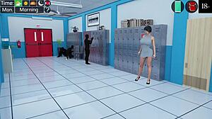 Milfy City Part 5: Deepthroat In Toilet?