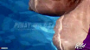 Busty Pinay Shows Big Tits In Pool Scandal