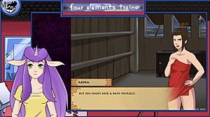 I am playing Avatar: The Last Airbender Four Elements Trainer Part 32