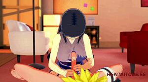 naruto hentai naruto x hinata handjob boobjob fuck cum inside 3d porn
