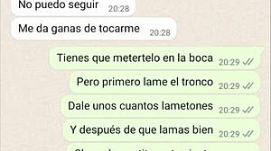 Latina Girlfriend Chats with Friend on Phone Part 3