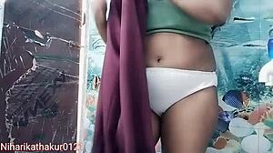 hey, it's pussy bathing time with this teen babe