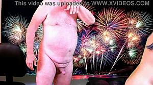 Celebrating New Year 2024 With Agarabas And Olpr's Big Pussy Orgasm Creampie Handjob 😍