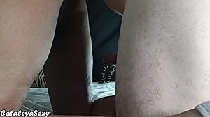 Latina's Big Ass Enjoyed In Sensual Holes Again, Part 1