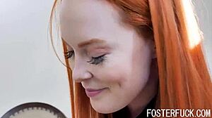 Ember Snow's Taboo Interracial Foster Care Ride!