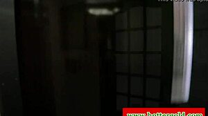 horny latina babe in stockings seduces her colleague at work