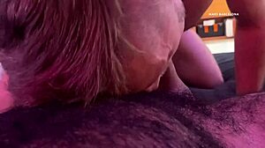 Gay blowjob for four Arabic guys with cum in mouth