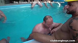 Bold anal boys return with intense assfucking in town.