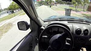 Guy Picks Up Sexy Teen Bitch for Hardcore Fucking and Blowjob