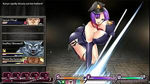 Karryn's prison pornplay hentai game ep 21 final naked fight against the captain