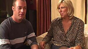 MILF gets assfucked hard in stockings!