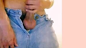 Nina Kayy's Boobs Drenched in Cum After Intense Blowjob Action.