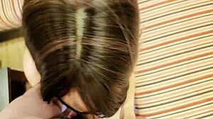 asian bride with huge cock gets ultimate fellatio technique