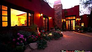 These teen babes are licking pussy and getting so naughty