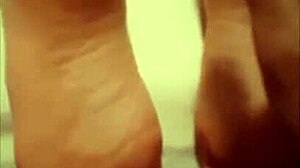 CUM on FEET by BIG BLACK COCK