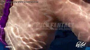 Busty Pinay Shows Big Tits In Pool Scandal